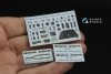 Quinta Studio QD48646 A-20C Havoc (DB-7B) 3D-Printed & coloured Interior on decal paper (HK models) 1/48